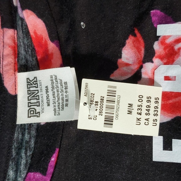 PINK Victoria's Secret crop top Tshirt size M - Picture 4 of 4